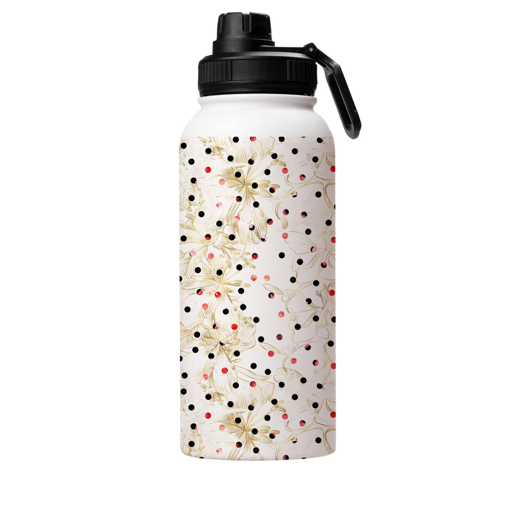 Water Bottles-Sheen Insulated Stainless Steel Water Bottle-32oz (945ml)-Sport cap-Insulated Steel Water Bottle Our insulated stainless steel bottle comes in 3 sizes- Small 12oz (350ml), Medium 18oz (530ml) and Large 32oz (945ml) . It comes with a leak proof cap Keeps water cool for 24 hours Also keeps things warm for up to 12 hours Choice of 3 lids ( Sport Cap, Handle Cap, Flip Cap ) for easy carrying Dishwasher Friendly Lightweight, durable and easy to carry Reusable, so it's safe for the plane