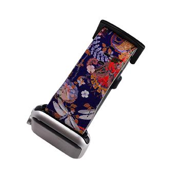Apple Watch Straps-Apple Watch Strap Sissinghurst-All Products Are Printed To Order No returns will be entertained if you select the wrong model. Please ensure you select the right model Get trendy with our vegan leather Apple Watch bands. Available for all models of Apple watch. Product Details Vegan Leather Apple Watch Straps High quality Vegan Leather Fully printed on all exterior sides. Apple Watch Band 38mm/40mm Apple Watch Band 42mm/44mm-Stringberry