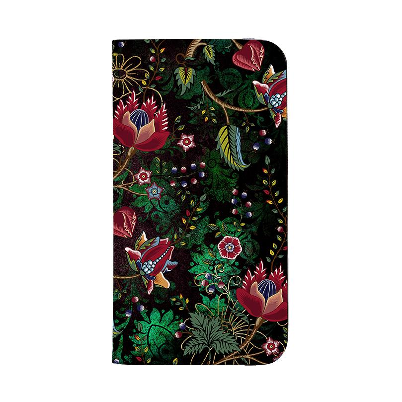 Wallet phone case-Skelton Green-Vegan Leather Wallet Case Vegan leather. 3 slots for cards Fully printed exterior. Compatibility See drop down menu for options, please select the right case as we print to order.-Stringberry