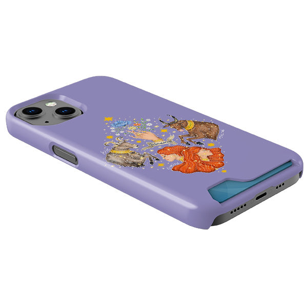 Spring Zodiac Case and Card Case By Catherine Rowe