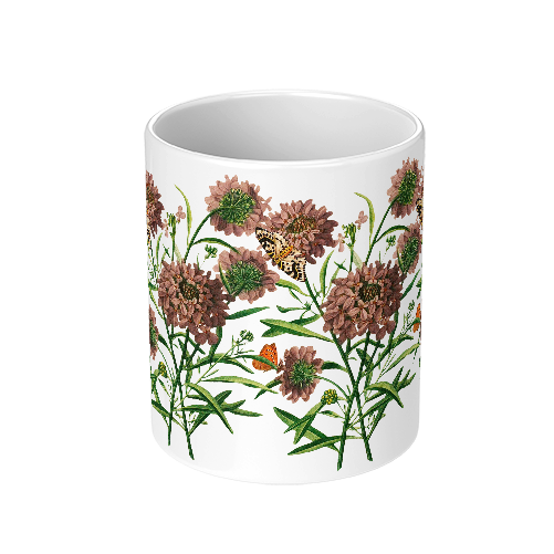 Strawfloral Ceramic Mug