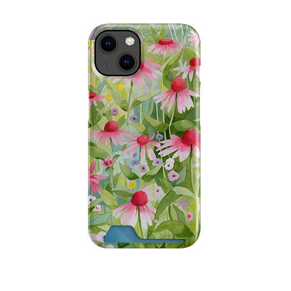 Summer Echinacea Case and Card Case By Bex Parkin
