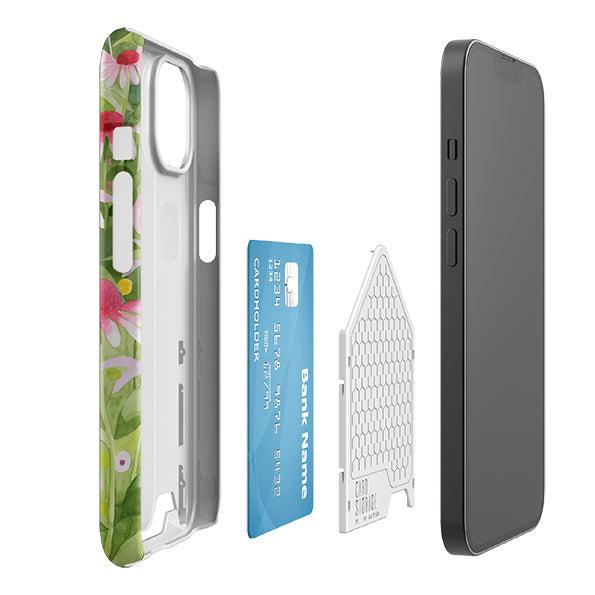 Summer Echinacea Case and Card Case By Bex Parkin