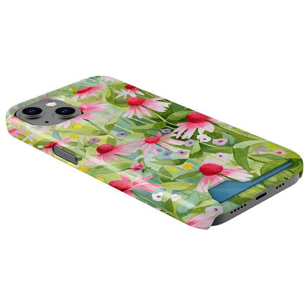 Summer Echinacea Case and Card Case By Bex Parkin