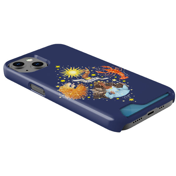 Summer Zodiac Case and Card Case By Catherine Rowe