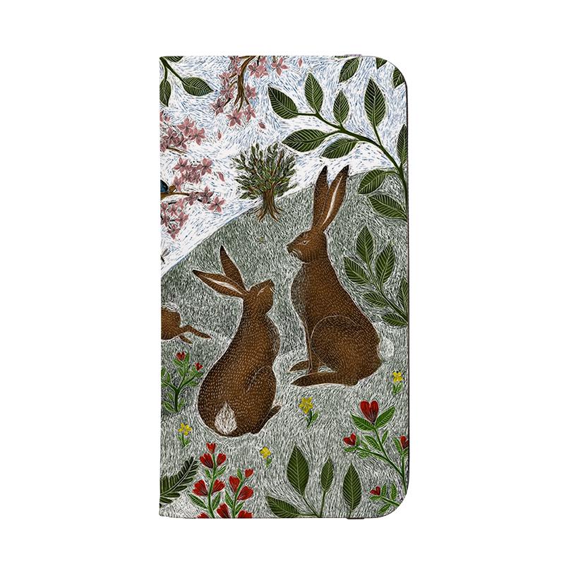 Wallet phone case-Sussex Downs By Catherine Rowe-Vegan Leather Wallet Case Vegan leather. 3 slots for cards Fully printed exterior. Compatibility See drop down menu for options, please select the right case as we print to order.-Stringberry