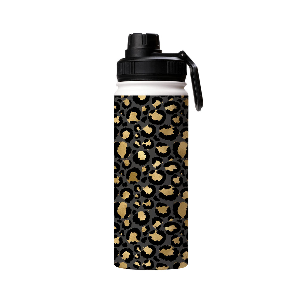 Water Bottles-T Spots Insulated Stainless Steel Water Bottle-18oz (530ml)-Sport cap-Insulated Steel Water Bottle Our insulated stainless steel bottle comes in 3 sizes- Small 12oz (350ml), Medium 18oz (530ml) and Large 32oz (945ml) . It comes with a leak proof cap Keeps water cool for 24 hours Also keeps things warm for up to 12 hours Choice of 3 lids ( Sport Cap, Handle Cap, Flip Cap ) for easy carrying Dishwasher Friendly Lightweight, durable and easy to carry Reusable, so it's safe for the pla