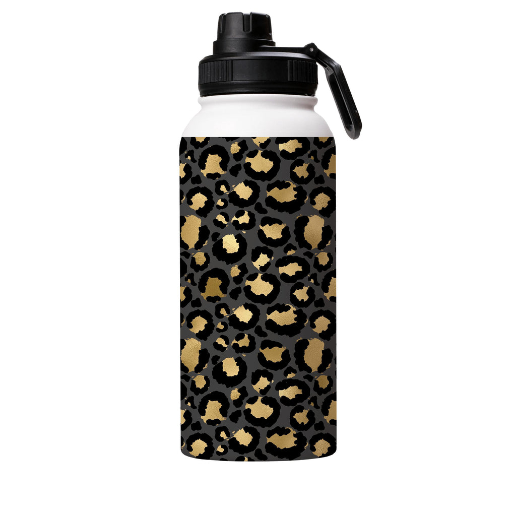 Water Bottles-T Spots Insulated Stainless Steel Water Bottle-32oz (945ml)-Sport cap-Insulated Steel Water Bottle Our insulated stainless steel bottle comes in 3 sizes- Small 12oz (350ml), Medium 18oz (530ml) and Large 32oz (945ml) . It comes with a leak proof cap Keeps water cool for 24 hours Also keeps things warm for up to 12 hours Choice of 3 lids ( Sport Cap, Handle Cap, Flip Cap ) for easy carrying Dishwasher Friendly Lightweight, durable and easy to carry Reusable, so it's safe for the pla