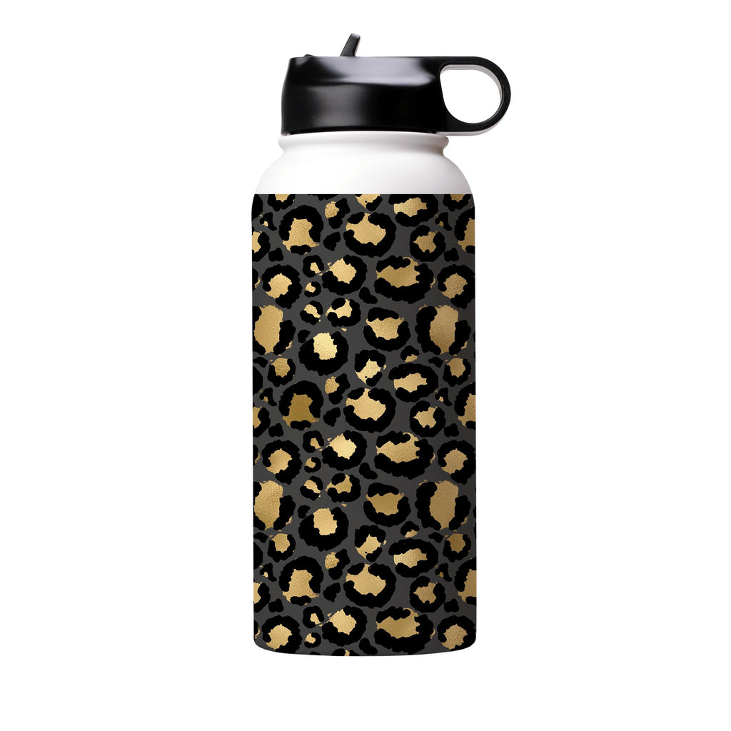 Water Bottles-T Spots Insulated Stainless Steel Water Bottle-32oz (945ml)-Flip cap-Insulated Steel Water Bottle Our insulated stainless steel bottle comes in 3 sizes- Small 12oz (350ml), Medium 18oz (530ml) and Large 32oz (945ml) . It comes with a leak proof cap Keeps water cool for 24 hours Also keeps things warm for up to 12 hours Choice of 3 lids ( Sport Cap, Handle Cap, Flip Cap ) for easy carrying Dishwasher Friendly Lightweight, durable and easy to carry Reusable, so it's safe for the plan