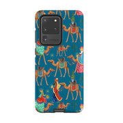 Samsung phone case-Three Kings By Catherine Rowe-Product Details Raised bevel to protect screen from scratches. Impact resistant polycarbonate shell and shock absorbing inner TPU liner. Secure fit with design wrapping around side of the case and full access to ports. Compatible with Qi-standard wireless charging. Thickness 1/8 inch (3mm), weight 30g. Compatibility See drop down menu for options, please select the right case as we print to order.-Stringberry