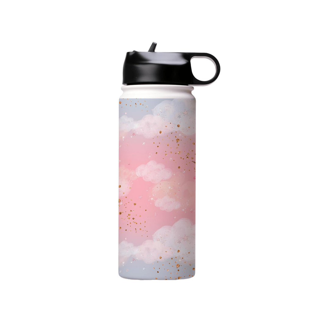Water Bottles-Tobermony Insulated Stainless Steel Water Bottle-18oz (530ml)-Flip cap-Insulated Steel Water Bottle Our insulated stainless steel bottle comes in 3 sizes- Small 12oz (350ml), Medium 18oz (530ml) and Large 32oz (945ml) . It comes with a leak proof cap Keeps water cool for 24 hours Also keeps things warm for up to 12 hours Choice of 3 lids ( Sport Cap, Handle Cap, Flip Cap ) for easy carrying Dishwasher Friendly Lightweight, durable and easy to carry Reusable, so it's safe for the pl
