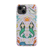 Tritons Treasure Lilac Case and Card Case By Catherine Rowe