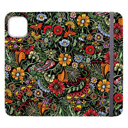 Wallet phone case-Verona-Vegan Leather Wallet Case Vegan leather. 3 slots for cards Fully printed exterior. Compatibility See drop down menu for options, please select the right case as we print to order.-Stringberry