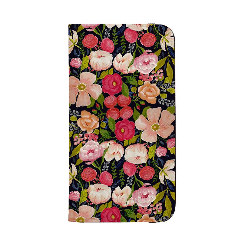 Wallet phone case-Vintage Roses By Bex Parkin-Vegan Leather Wallet Case Vegan leather. 3 slots for cards Fully printed exterior. Compatibility See drop down menu for options, please select the right case as we print to order.-Stringberry