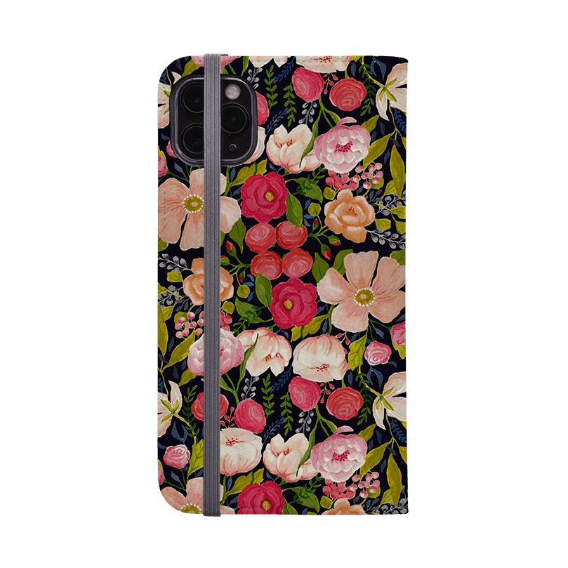 Wallet phone case-Vintage Roses By Bex Parkin-Vegan Leather Wallet Case Vegan leather. 3 slots for cards Fully printed exterior. Compatibility See drop down menu for options, please select the right case as we print to order.-Stringberry