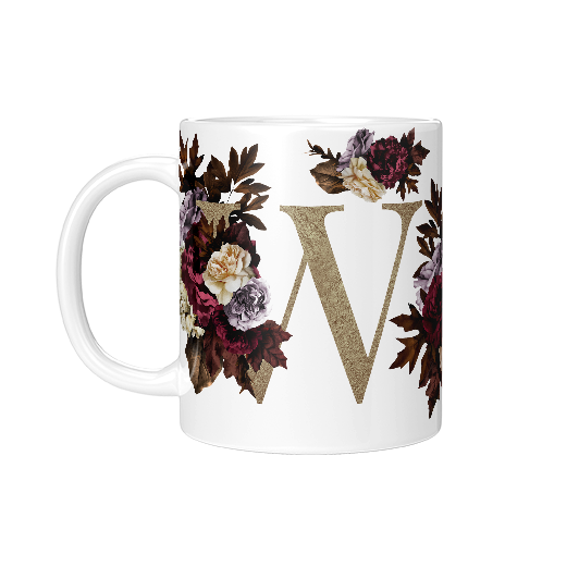 W Amber Ceramic Mug