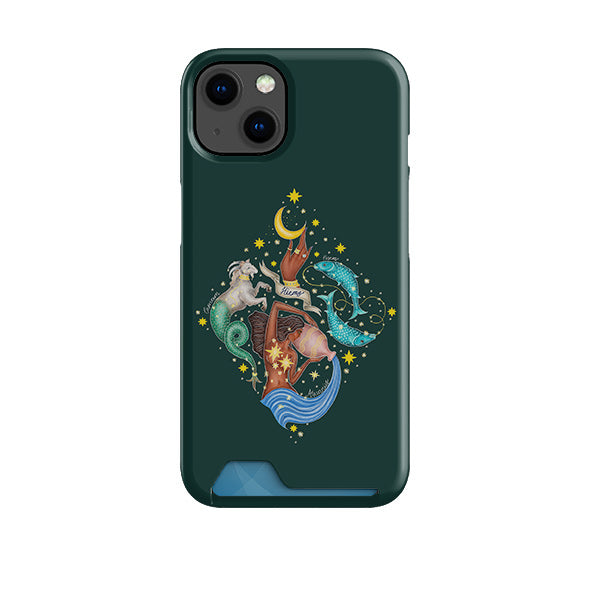 Winter Zodiac Case and Card Case By Catherine Rowe