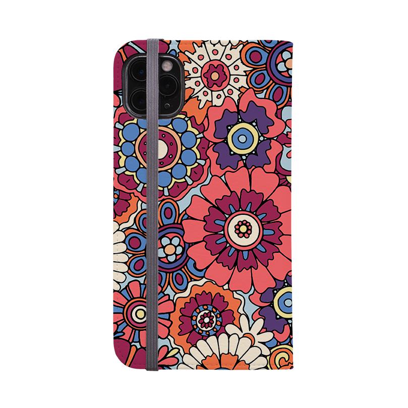 Wallet phone case-Woodstock-Vegan Leather Wallet Case Vegan leather. 3 slots for cards Fully printed exterior. Compatibility See drop down menu for options, please select the right case as we print to order.-Stringberry