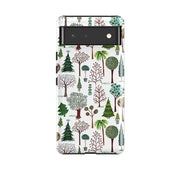 Google Tough Case -  Xmas Trees By Caroline Bonne Muller