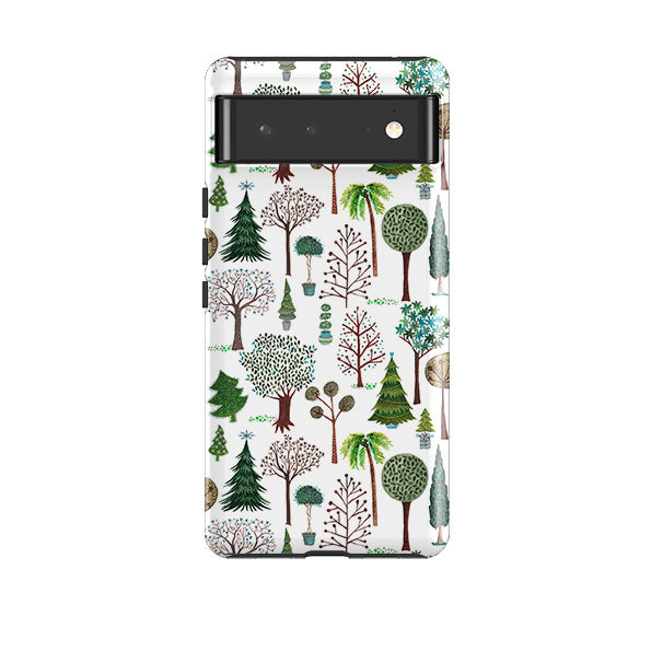 Google Tough Case -  Xmas Trees By Caroline Bonne Muller