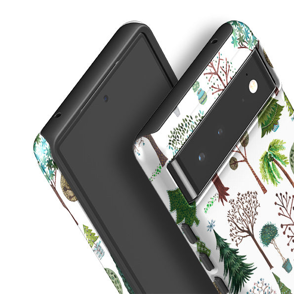 Google Tough Case -  Xmas Trees By Caroline Bonne Muller