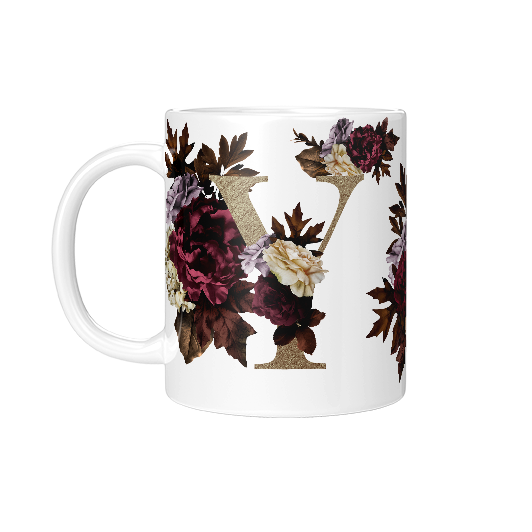 Y Amber Ceramic Mug