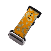 Yellow Brush Apple Watch Strap