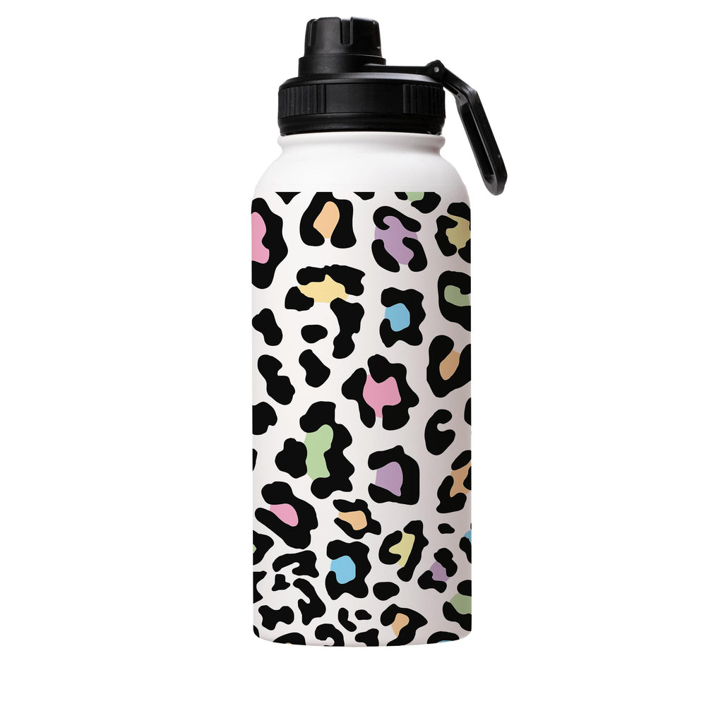 Water Bottles-Z Spots Insulated Stainless Steel Water Bottle-32oz (945ml)-Sport cap-Insulated Steel Water Bottle Our insulated stainless steel bottle comes in 3 sizes- Small 12oz (350ml), Medium 18oz (530ml) and Large 32oz (945ml) . It comes with a leak proof cap Keeps water cool for 24 hours Also keeps things warm for up to 12 hours Choice of 3 lids ( Sport Cap, Handle Cap, Flip Cap ) for easy carrying Dishwasher Friendly Lightweight, durable and easy to carry Reusable, so it's safe for the pla